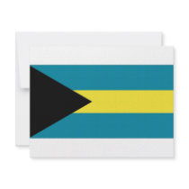 The Bahamas National Flag Custom Invites