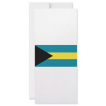 The Bahamas National Flag Rack Card