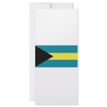 The Bahamas National Flag Rack Card