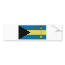 The Bahamas Prime Minister Flag Bumper Sticker