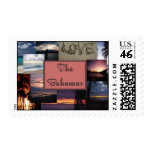 The Bahamas Wedding collage stamps