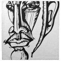 The Balance Printed Napkin