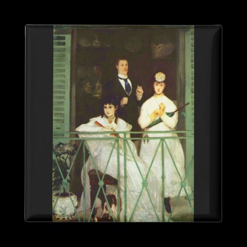 The Balcony by Edouard Manet Magnet