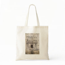 The Balcony by James Abbott McNeill Whistler Canvas Bags