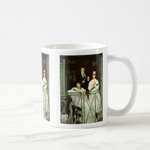 The Balcony By Manet Edouard Coffee Mug