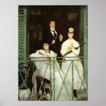 The Balcony - Edouard Manet Posters