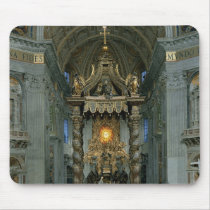 The Baldacchino, the high altar and the chair Mousepad
