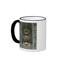 The Baldacchino, the high altar and the chair Coffee Mug