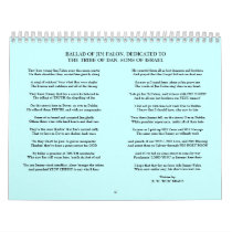 THE BALLAD OF JIM FALON calendars