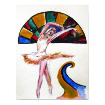 The Ballerina art print by TJConway The Ballerina art print