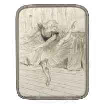 The Ballet Dancer, Toulouse-Lautrec iPad Sleeve at Zazzle