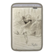 The Ballet Dancer, Toulouse-Lautrec MacBook Sleeves at Zazzle