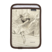 The Ballet Dancer, Toulouse-Lautrec iPad Mini Sleeve at Zazzle