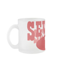 The Ballpark coffee & tall mug - Red