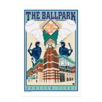 The Ballpark-Poster/Print by CollierGraphica The Ballpark-Poster/Print