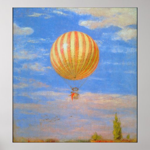 The Baloon by Pal Szinyei Merse Poster