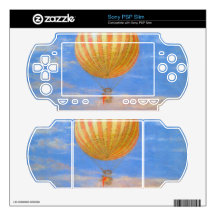 The Baloon by Pal Szinyei Merse Decals For PSP Slim
