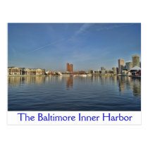 The Baltimore Inner Harbor postcards