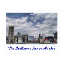 The Baltimore Inner Harbor postcards
