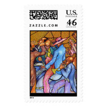 THE BAND postage by artspecialgreet THE BAND postage