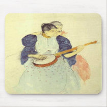 The Banjo Lesson, Mary Cassatt Mousepad
