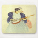 The Banjo Lesson, Mary Cassatt Mousepad