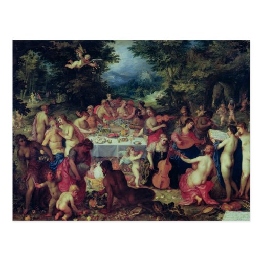 The Banquet of the Gods Post Card