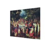 The Banquet of the Gods Stretched Canvas Prints