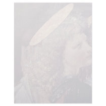 The Baptism Of Christ  By Andrea Del Verrocchio Custom Letterhead