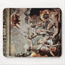 The Baptism Of Christ By Conte Jacopo Del (Best Qu Mousepads