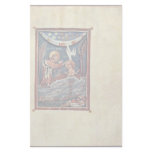 The Baptism Of Christ By Meister Des Hitda-Evangel Custom Stationery