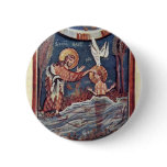 The Baptism Of Christ Detail By Meister Des Hitda- buttons