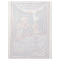 The Baptism Of Christ Detail By Meister Des Hitda- Letterhead Template