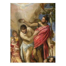 The Baptism of Christ Post Cards