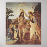 The Baptism of Christ (Verrocchio) Posters