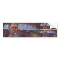 The Baptism of Jonah-Bumper Sticker bumper stickers by theomnivore The Baptism of Jonah-Bumper Sticker bumper stickers