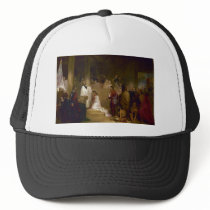 The Baptism of Pocahontas by John Gadsby Chapman Hat