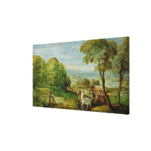 The Baptism of the Ethiopian Eunuch Canvas Prints