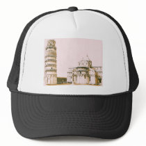 The Baptistery of St John - Leaning Tower Of Pisa Trucker Hat