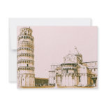 The Baptistery of St John - Leaning Tower Of Pisa Custom Announcement