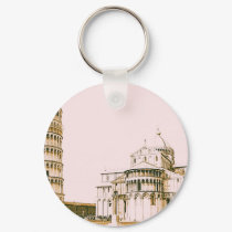 The Baptistery of St John - Leaning Tower Of Pisa keychains