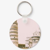 The Baptistery of St John - Leaning Tower Of Pisa keychains