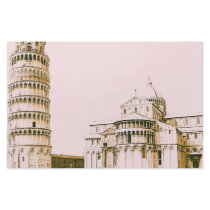 The Baptistery of St John - Leaning Tower Of Pisa Custom Stationery