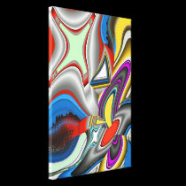 The Bar Scene canvas prints