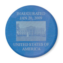 The Barack Obama Presidential Blue Coin. magnets by maximus7 The Barack Obama Presidential Blue Coin. magnets