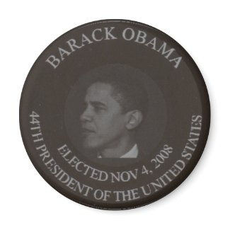 The Barack Obama Presidential Coin. magnet
