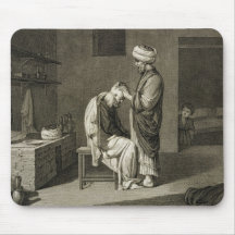 The Barber, from Volume II Arts and Trades of 'Des Mouse Pad