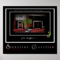 The Barber on Bank Print