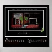 The Barber on Bank Print