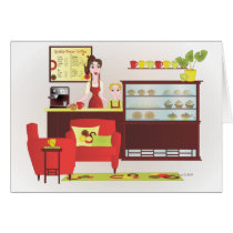 The Barista cards by trennea The Barista cards
